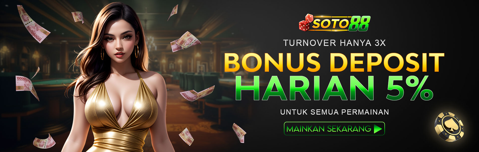 BONUS SETIAP DEPOSIT 5%